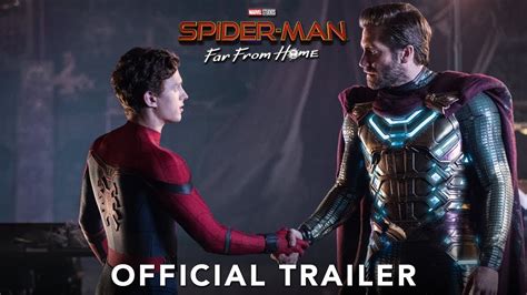far from home spiderman trailer